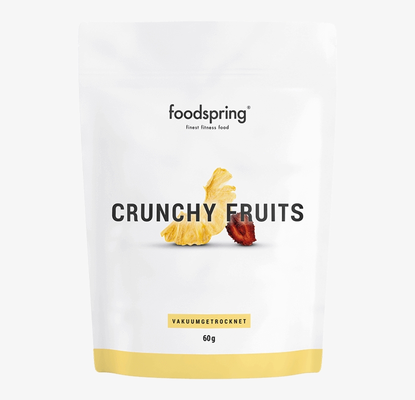 Crunchy Fruits Tüte - Foodspring Crunchy Fruits, transparent png #5982980