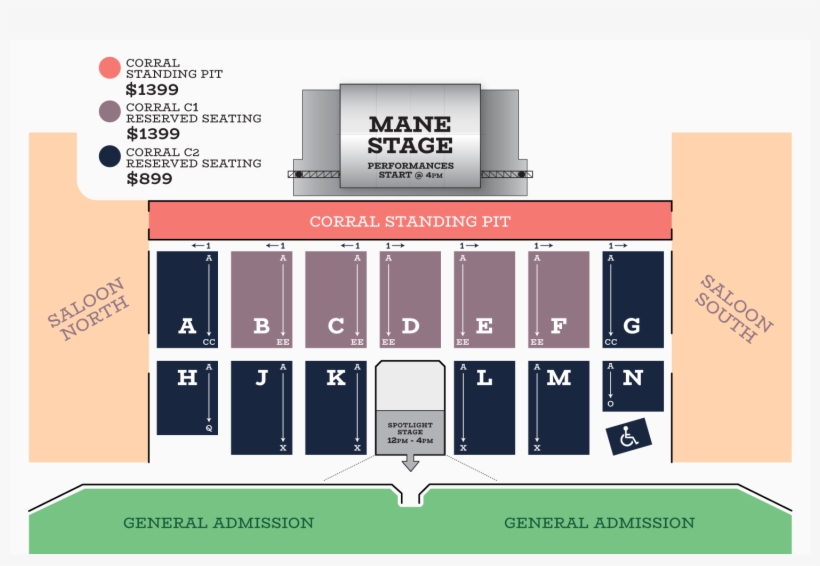 Stagecoach Seating Chart