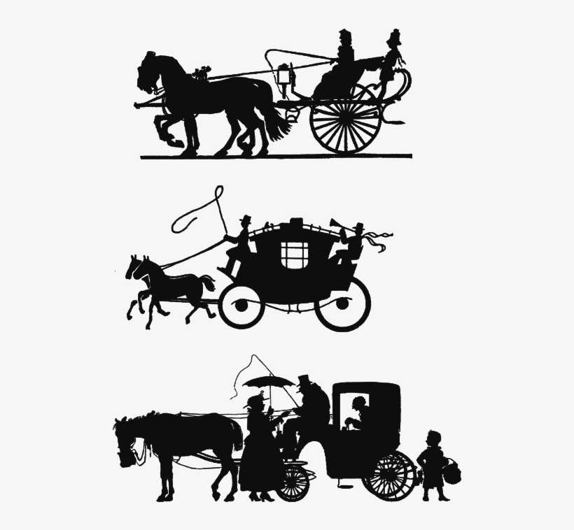 Cinderella Clipart Stagecoach - Old Horse Coach Ready For Drive Large Mug, transparent png #5983716