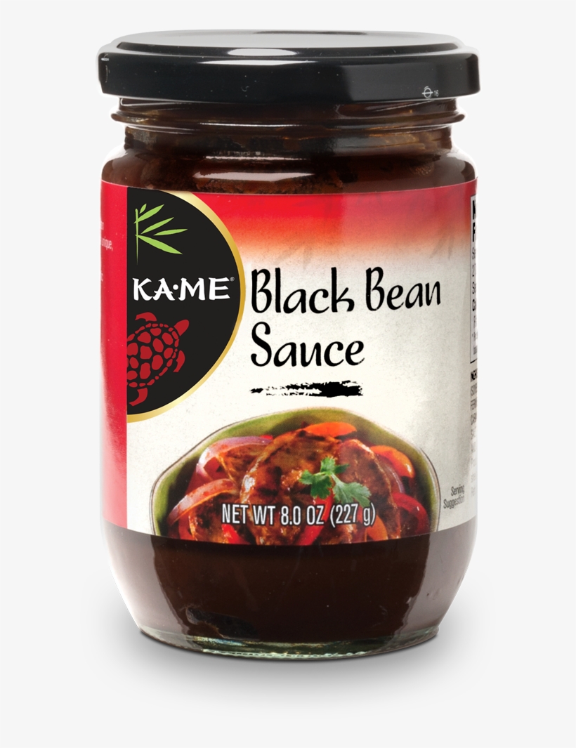 Ka Me Black Bean Sauce - 8.0 Oz Jar, transparent png #5983965
