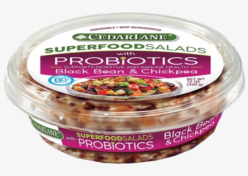 Black Bean & Chickpea Superfood Salad - Cedarlane Superfood Salad, transparent png #5984601