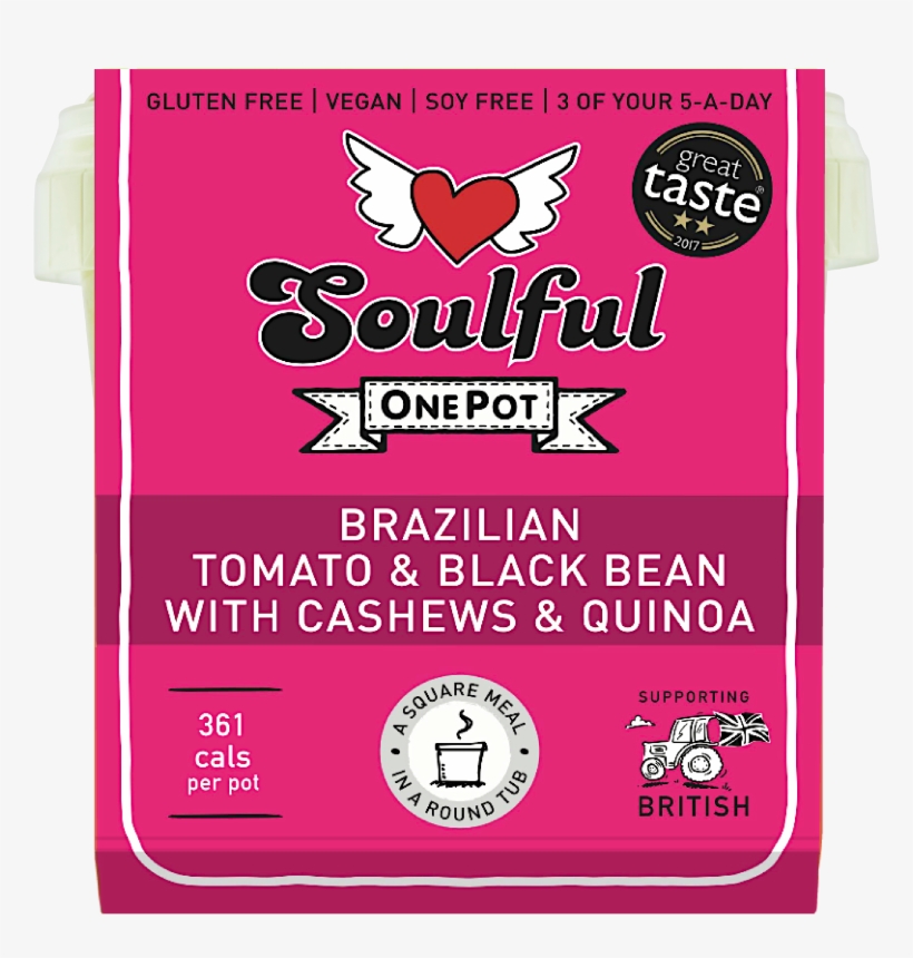 Brazilian Tomato & Black Bean - Soulful Brazilian Tomato & Black Bean With Cashews, transparent png #5984655