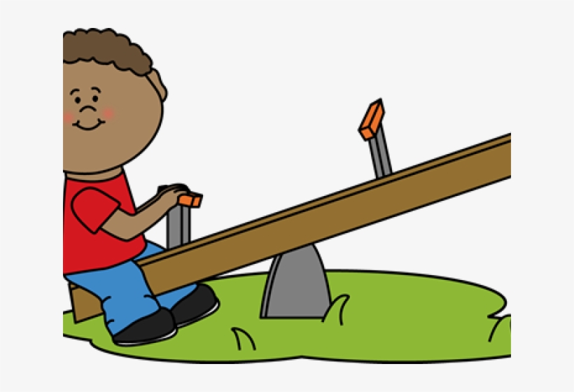Alone Clipart Transparent - Kid Playing Outside Clip Art, transparent png #5984805