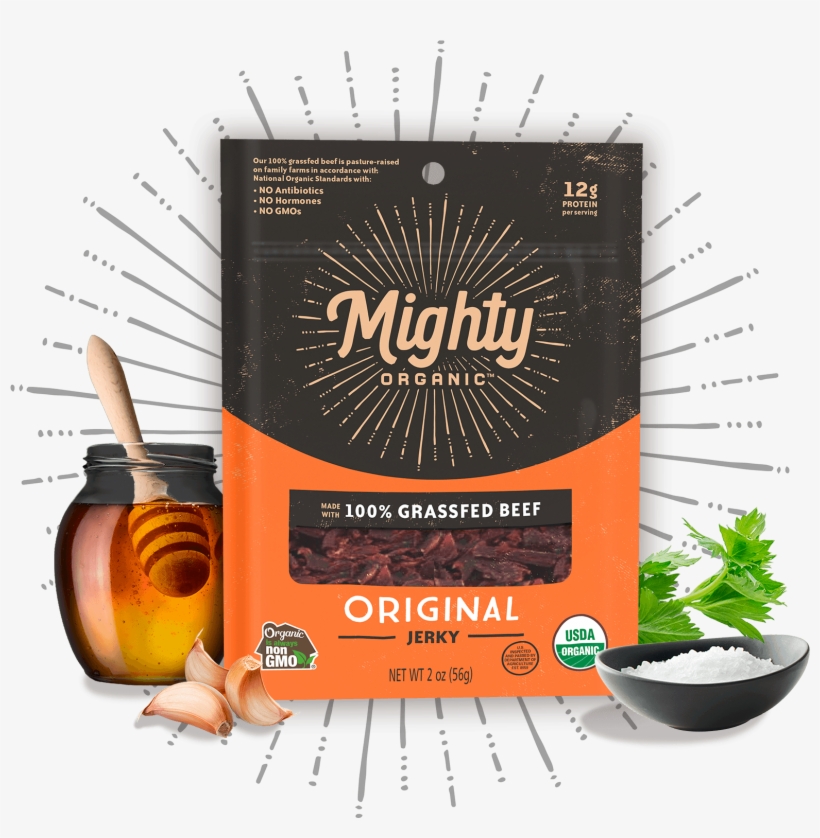 Organic Beef Jerky - Beef Jerky, transparent png #5985123