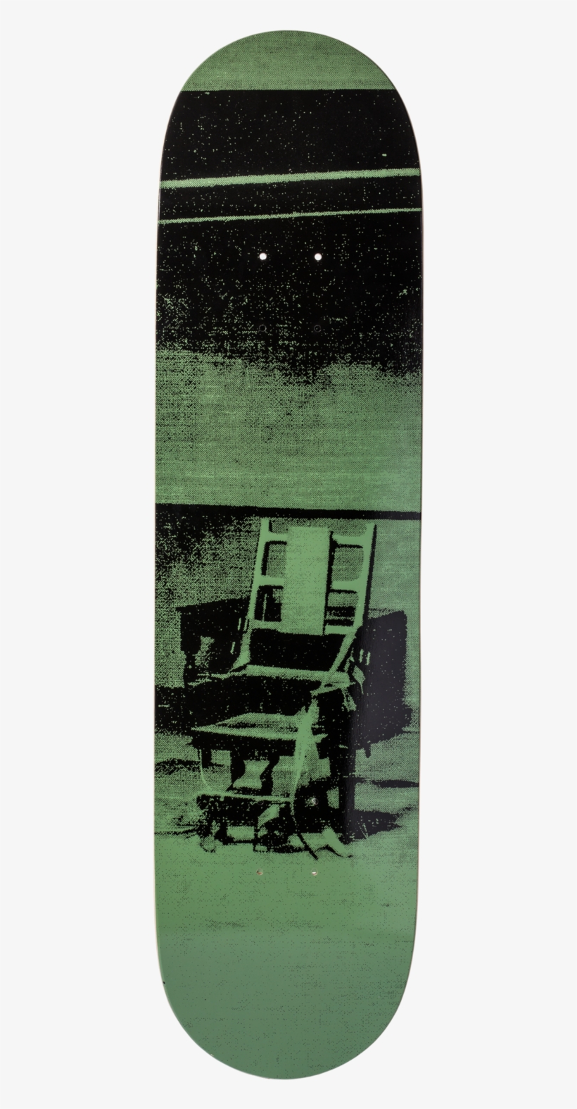 After Andy Warhol Electric Chair Green - Andy Warhol Electric Chair Skateroom, transparent png #5985904