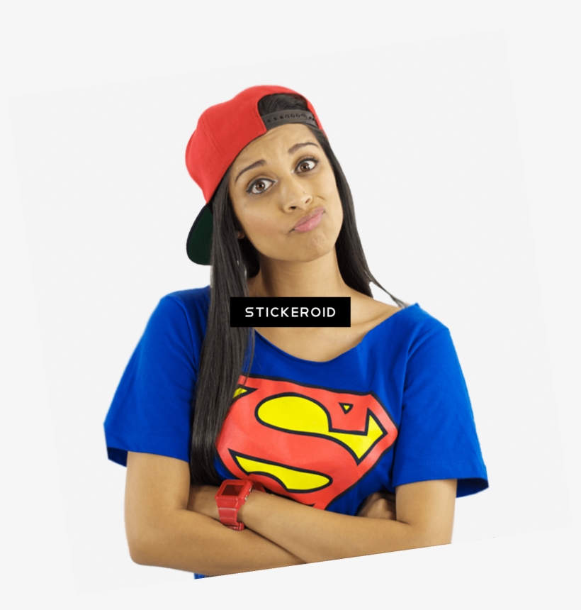 Lilly Singh Iisuperwomanii Superwoman - Nathan Karl Kress 2011, transparent png #5986086