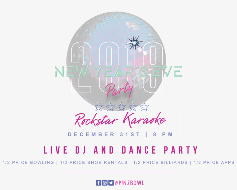 Rockstar Karaoke Countdown Party Slide Txt - Sphere, transparent png #5986427