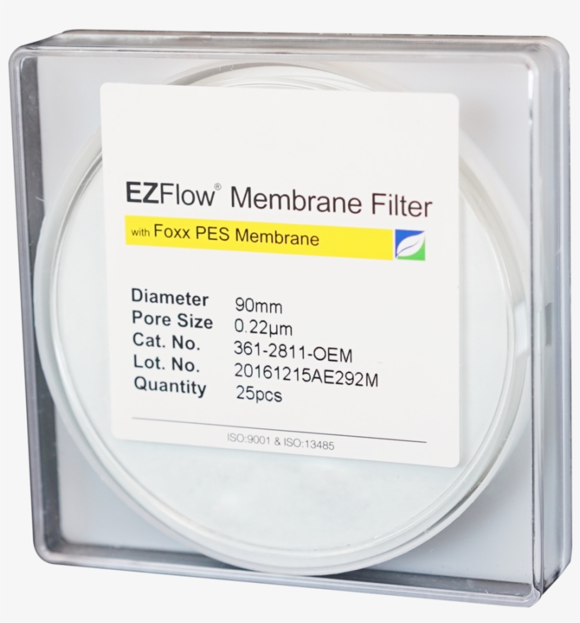 Ezflow Membrane Disc Filter, Pes,, transparent png #5986829