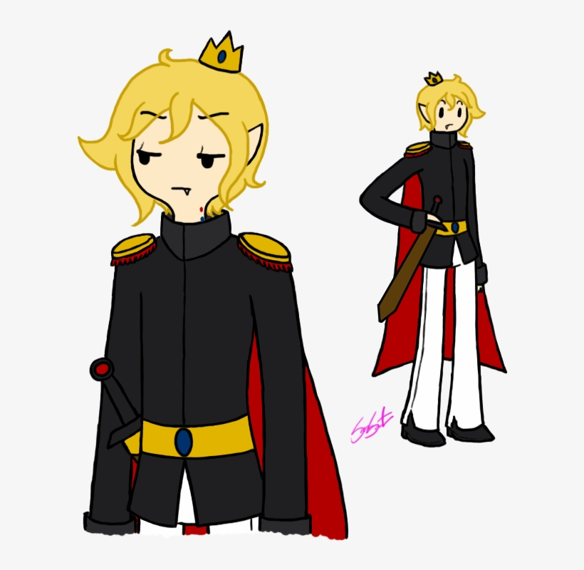 Fritz The Vampire Prince - Adventure Time Male Oc, transparent png #5987229