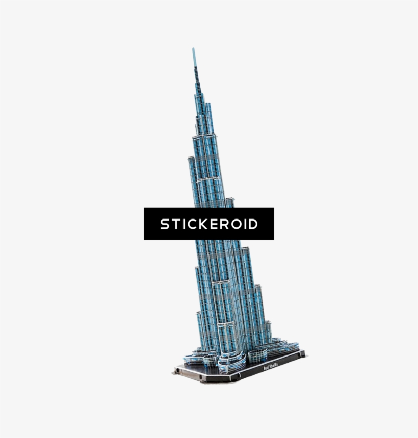 Burj Khalifa & Dubai Travel World - Tower, transparent png #5987337