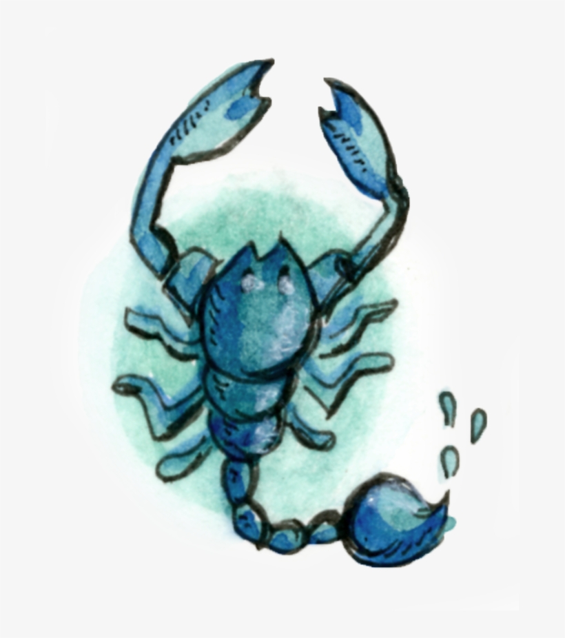 Scorpio - Chesapeake Blue Crab, transparent png #5987712
