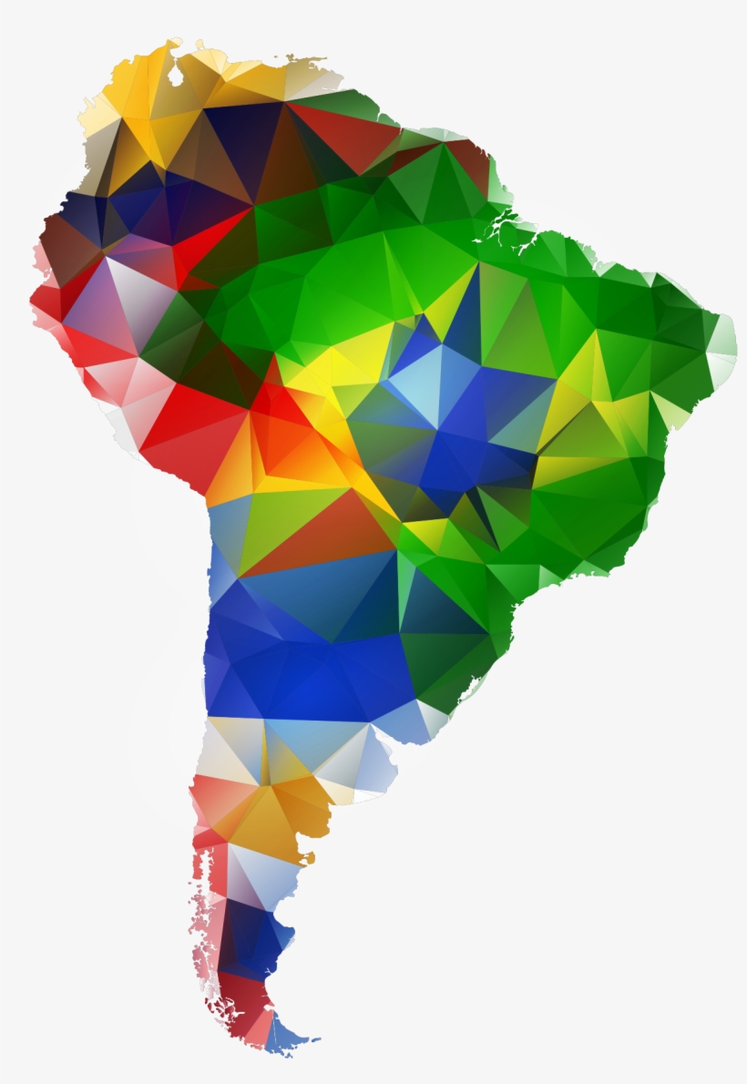 South America - Central Countries South American Flags, transparent png #5987993