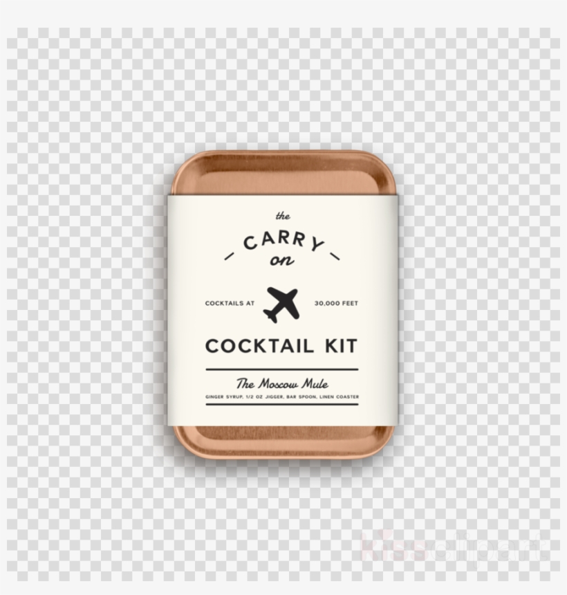 Moscow Mule Cocktail Kit Clipart Moscow Mule Cocktail - Moscow Mule Carry On Cocktail Kit, transparent png #5988100