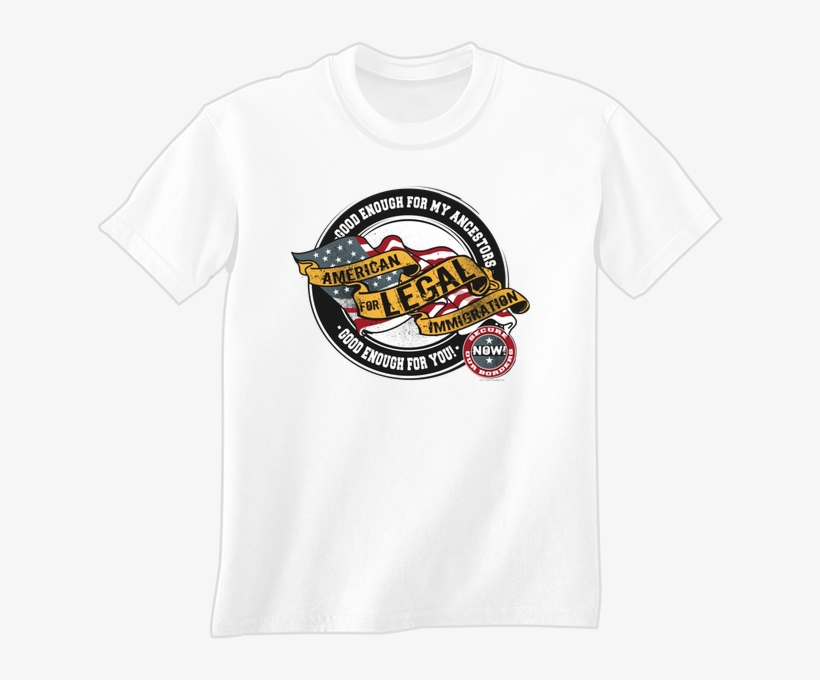 Americans For Legal Immigration Shirt, transparent png #5988696