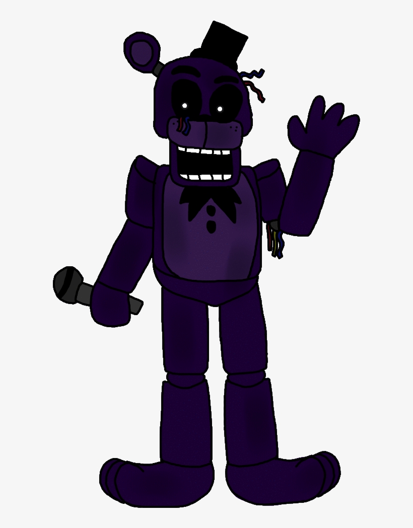 Freddy Fivenightsatfreddys Artworkshadow - Five Nights At Freddy's, transparent png #5988801