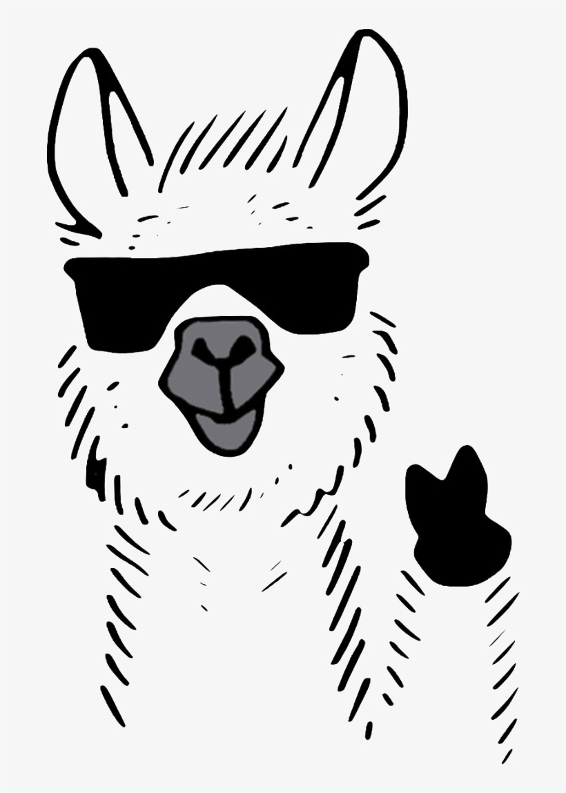 No Llama No Drama, transparent png #5988991