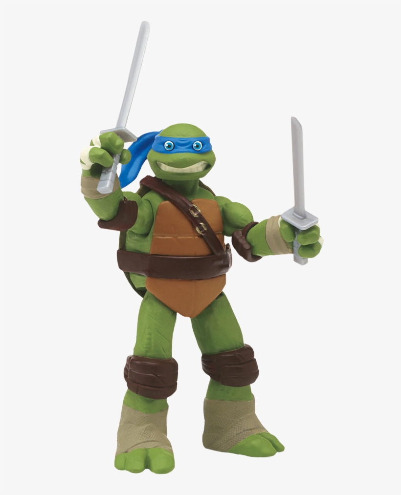 Eye-poppin' Leo 5” Action Figure - Teenage Mutant Ninja Turtles Action Figure Eye Popping, transparent png #5988992
