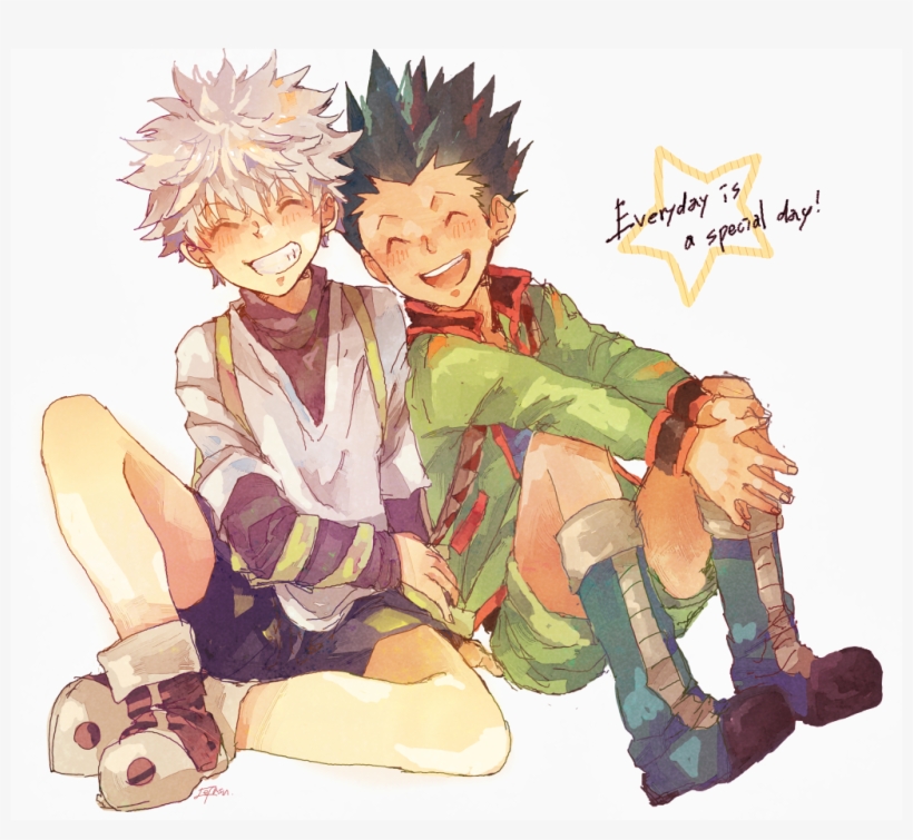 Gon Freecs And Killua Zoldyck - Anime Hunter×hunter Gon·freecss Kurapika White Cosplay, transparent png #5988996