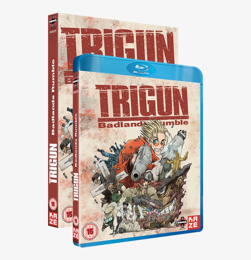 Trigun Badlands Rumble - Trigun Movie - Badlands Rumble (blu-ray), transparent png #5989181