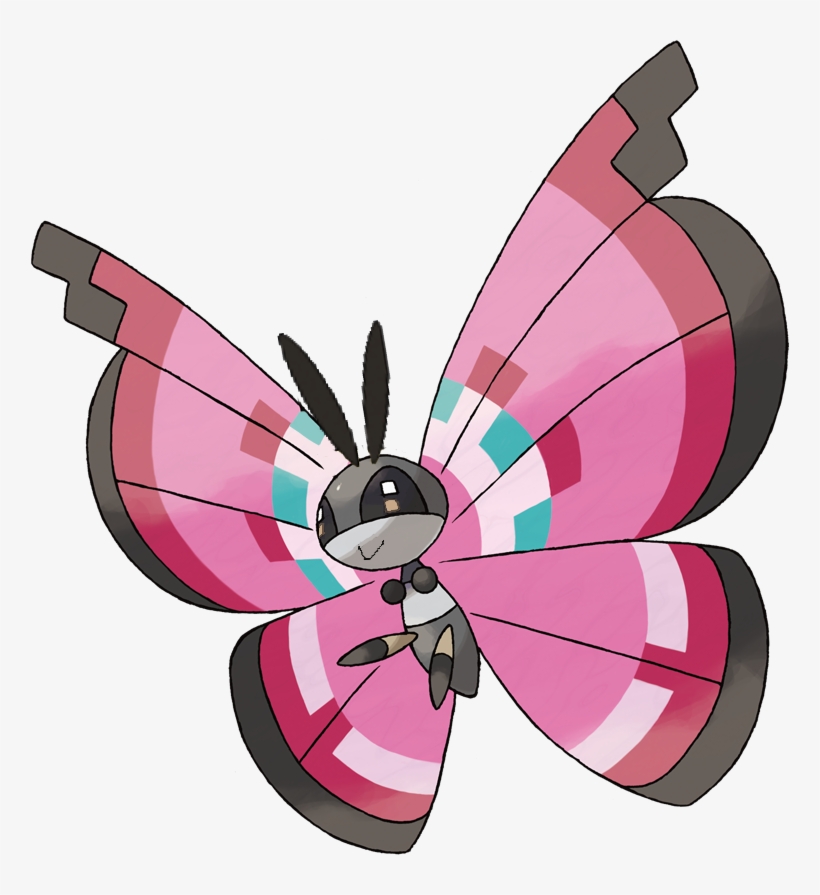 Pokémon X And Y Pokémon Sun And Moon Pokémon Omega - Vivillon Pokemon, transparent png #5989544
