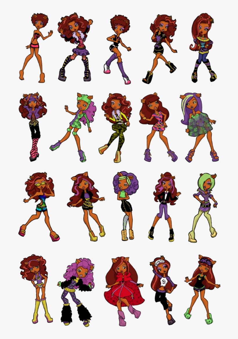 Clawdeen Wolf Images Clawdeen Hd Wallpaper And Background - Monster High Clawdeen Wolf Outfits, transparent png #5990288