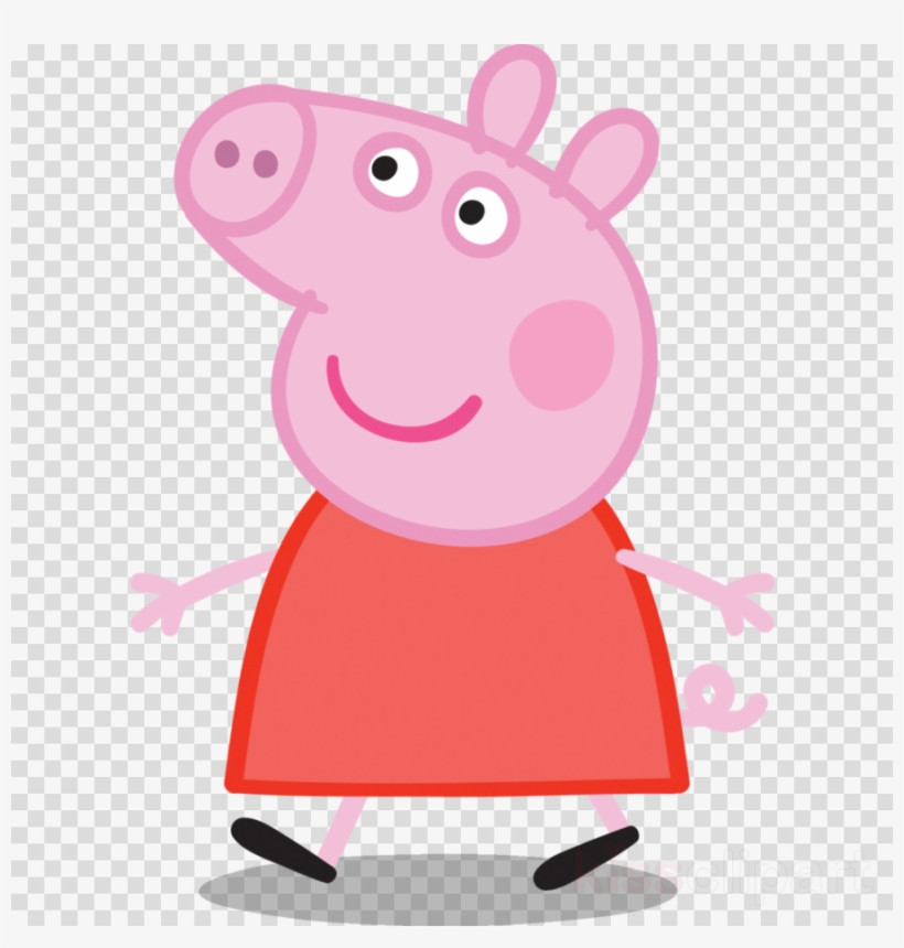 Peppa Pig Clipart George Pig Mummy Pig - Peppa Pig Transparent Background, transparent png #5990438