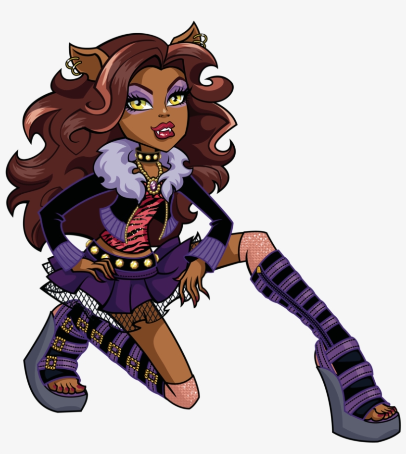 Artwork/png En Hd De Clawdeen Wolf - Monster High Clawdeen Png, transparent png #5990490