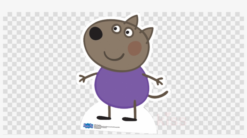 Danny Dog From Peppa Pig Clipart George Pig Grandpa - Peppa Danny Png, transparent png #5990538