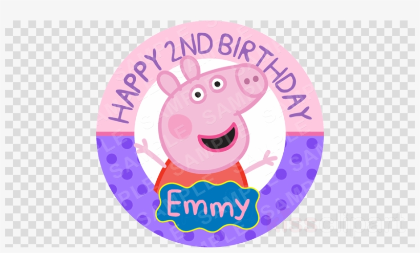 Toppers Peppa Pig Clipart George Pig - Clip Art, transparent png #5990589