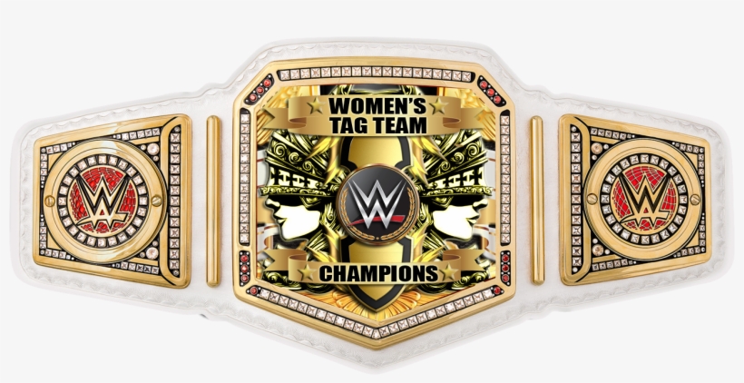 Custom Wwe Womens Tag Team Championship Belt - Wwe Absolutely Everything You Need To Know, transparent png #5990646