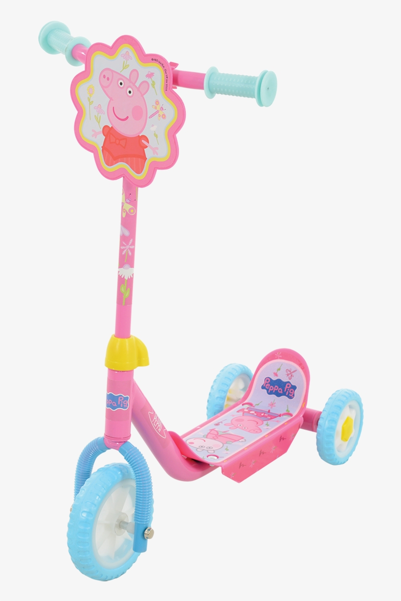 My First Tri-scooter Domestic - Peppa Pig Scooter, transparent png #5991039