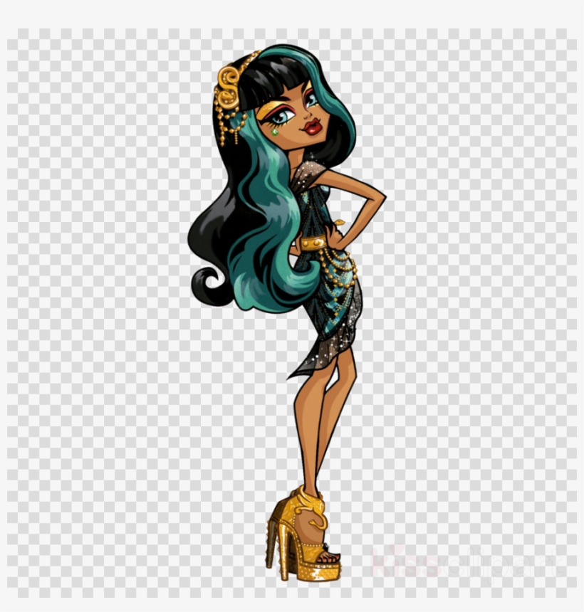 Cleo Monster High Png Clipart Cleo Denile Monster High - Monster High Cleo De Nile Png, transparent png #5991155