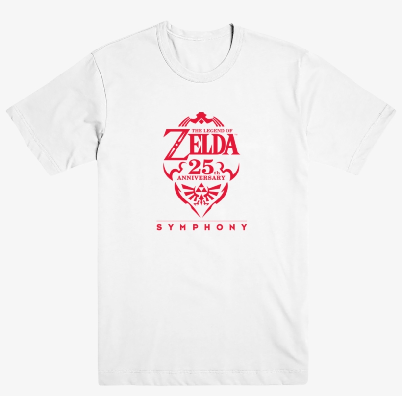 Com/collections/all Products/products/zelda 25th Anniversary - Happy Birthday T Shirt Print, transparent png #5991278