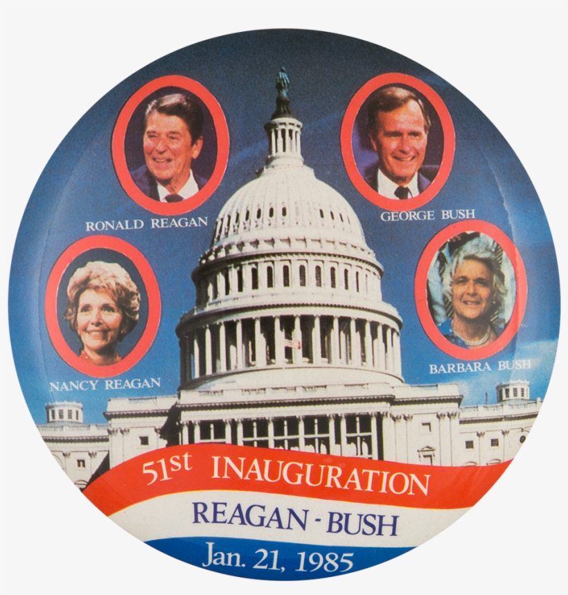 51st Inauguration Reagan Bush - U.s. Capitol, transparent png #5991872