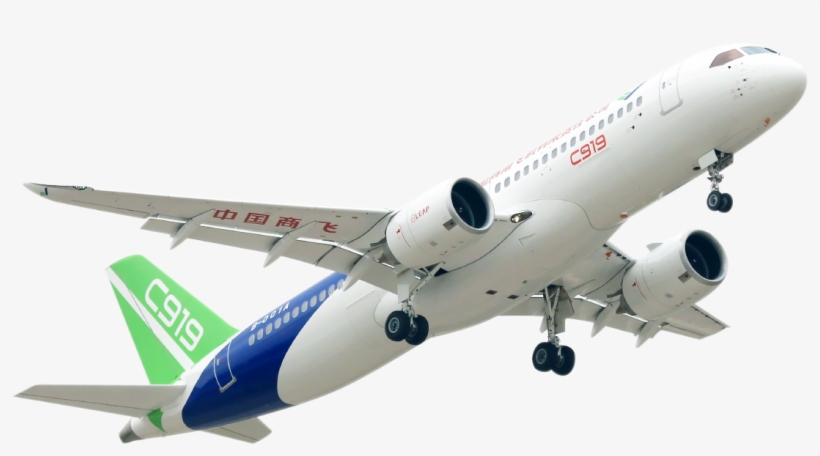 Airbusa320 Family - Comac C919, transparent png #5991986