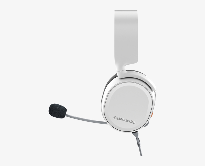 Arctis Microphone Recording Filter - Steelseries Arctis 3 Gaming Headset White, transparent png #5992398
