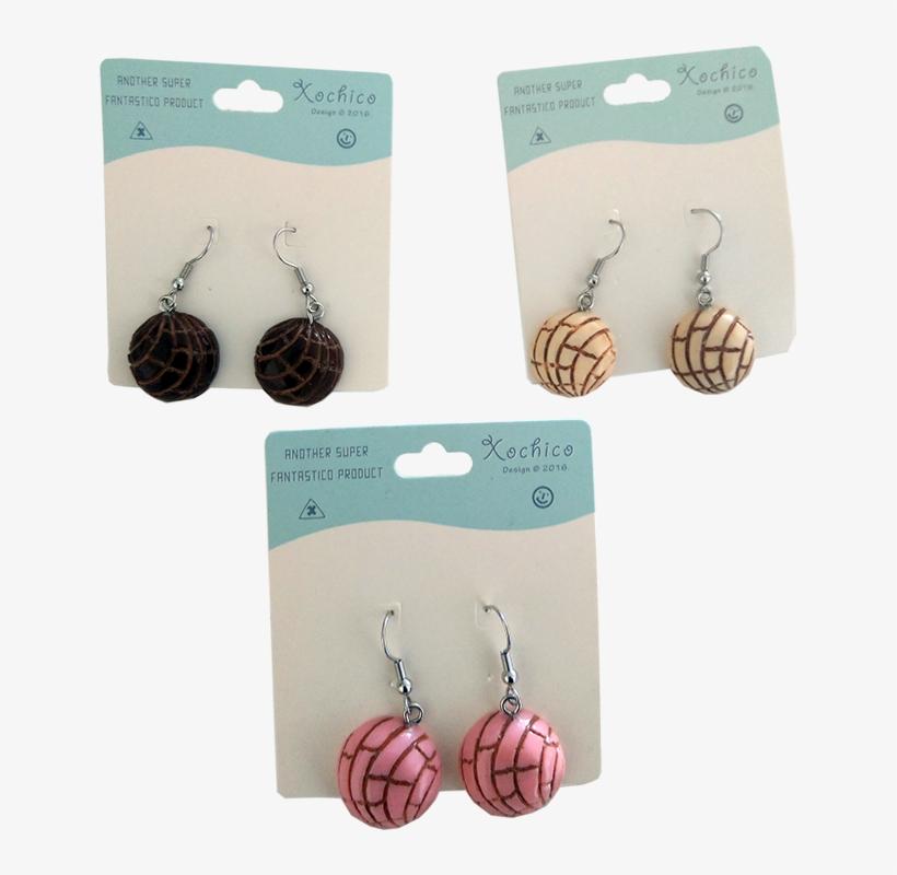 Pan Dulce Hook Earrings - Pan Dulce, transparent png #5992987