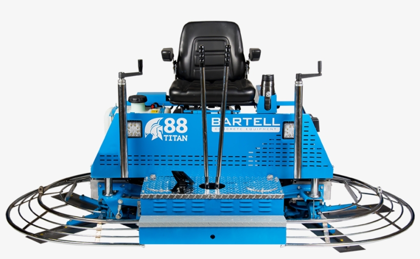 Bartell Global Ride-on Trowel Titan - Bartell Titan 96 Hydraulic Rider, transparent png #5993326