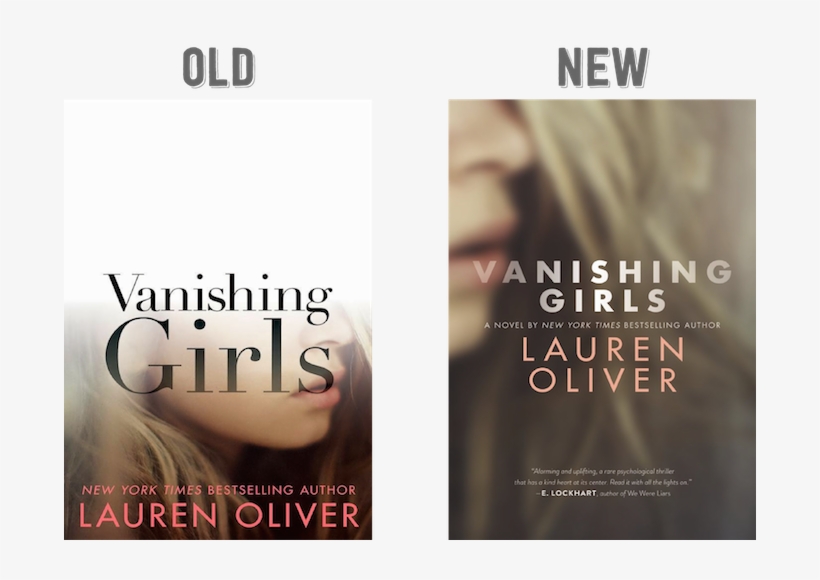 What Do I Think About The Cover Design Unfortunately, - Vanishing Girls Lauren Oliver, transparent png #5993381