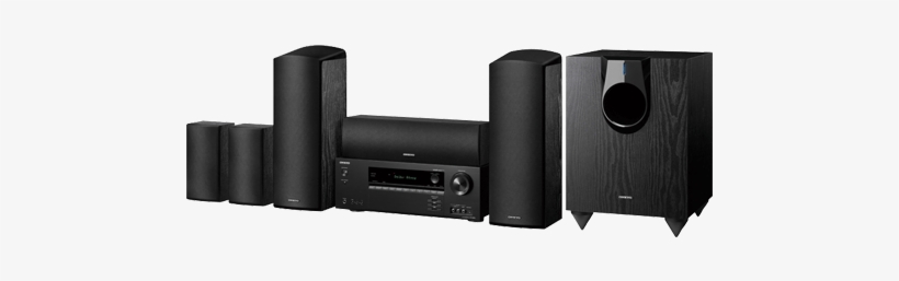 Image For Onkyo 925w Home Theater With Subwoofer, transparent png #5993445