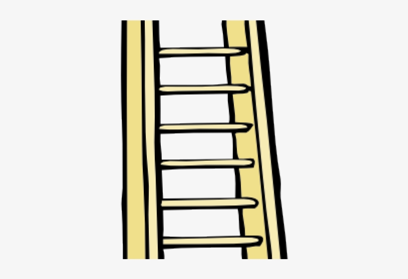 Cute Ladder Cliparts - Clip Art, transparent png #5993622