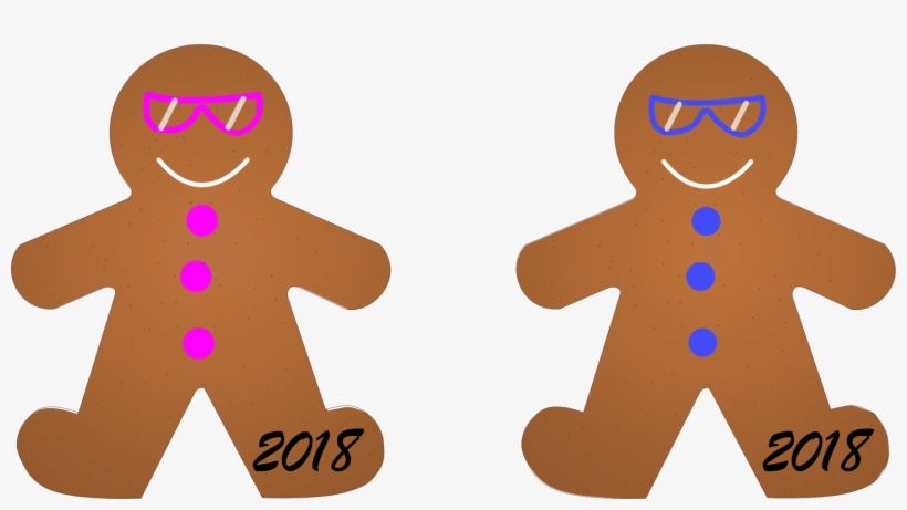 Load Image Into Gallery Viewer, 2 Sided Aluminum Gingerbread - Boy, transparent png #5993668