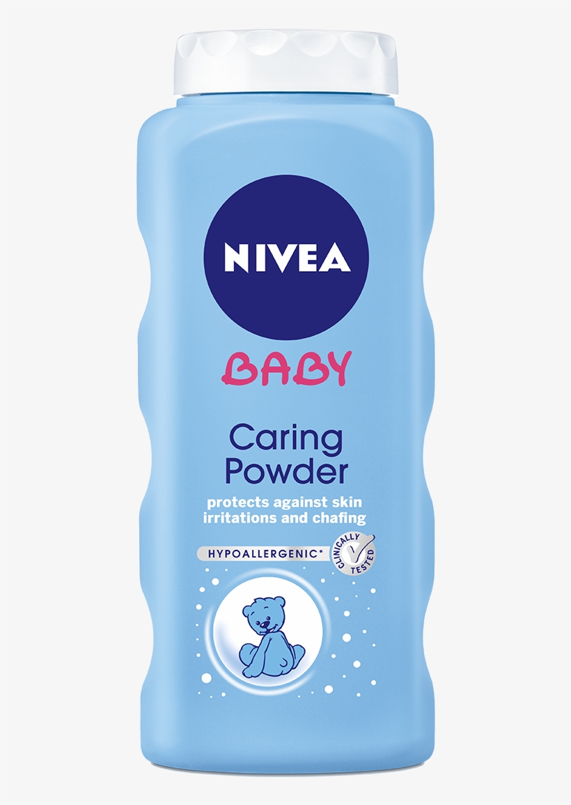 Soothes And Protects Baby's Delicate Skin Effectively - Nivea Baby Powder, transparent png #5994558