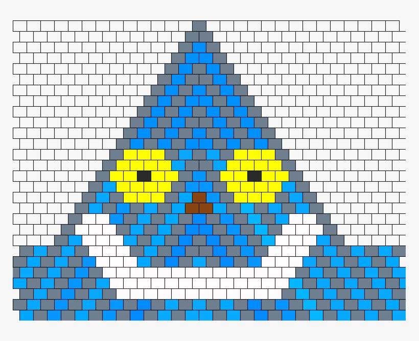 Grey And Blue Chesire Bikini - Triangle, transparent png #5994713