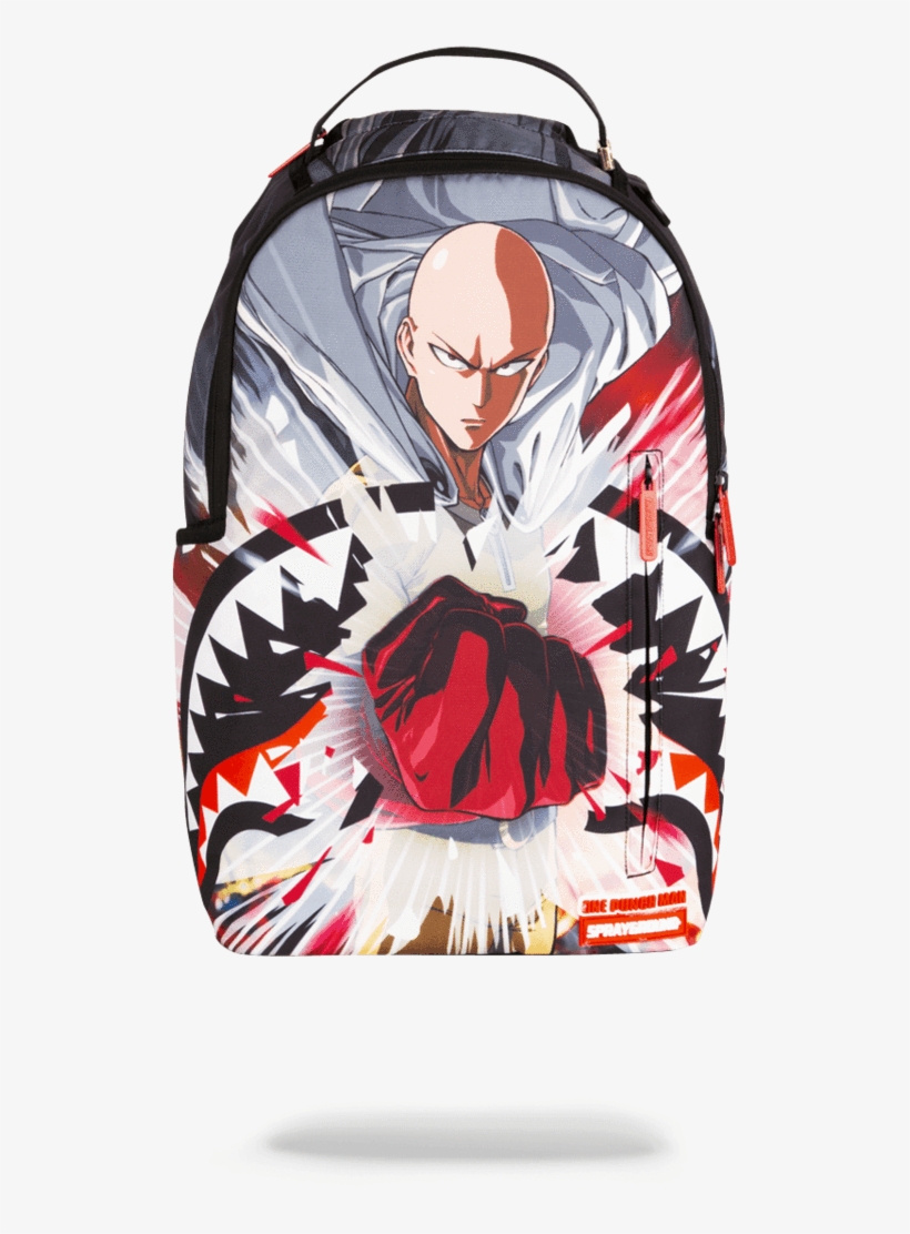 Sprayground- One Punch Man Shark Backpack - Sprayground, transparent png #5994874