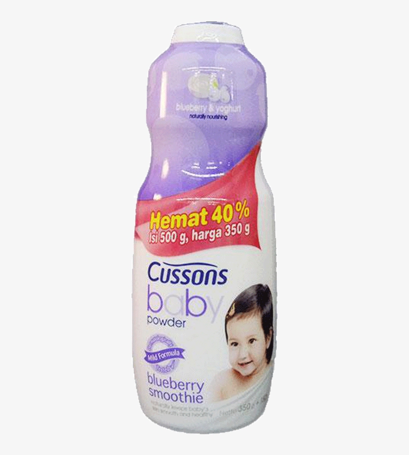 Cussons Baby Powder Blueberry Smooth 350 150gr - Cussons Baby, transparent png #5995995