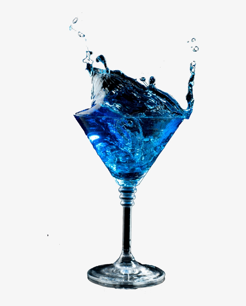 Mq Blue Cobolt Drink Cocktails Splash - Blue Hawaii, transparent png #5996514
