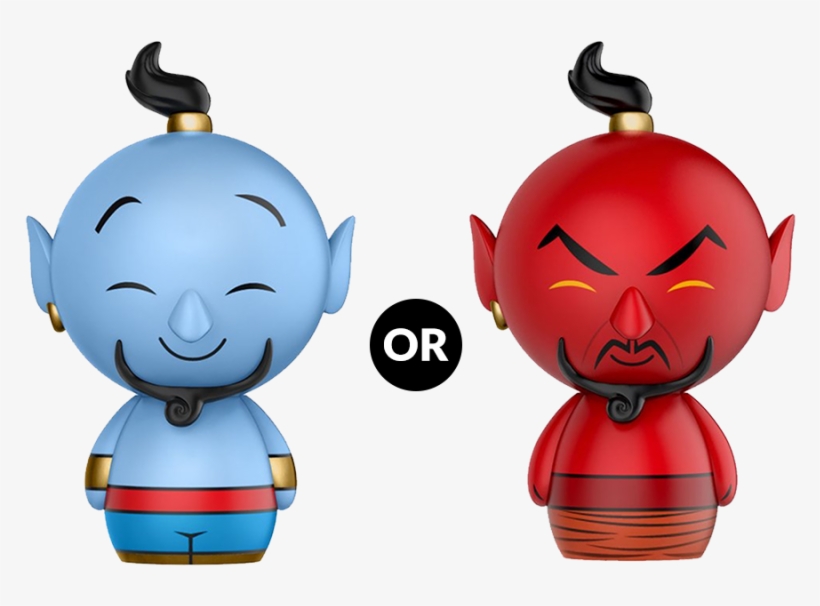 Funko Dorbz Aladdin - Funko Aladdin Genie Dorbz Vinyl Figure Chase Variant, transparent png #5996982