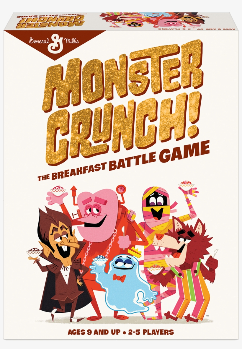 Gm Monster-crunch Boxshot, transparent png #5997420