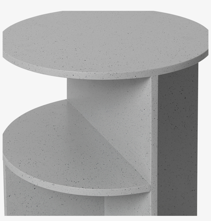 Crafted With Precision - Muuto Side Table Halves, transparent png #5997424